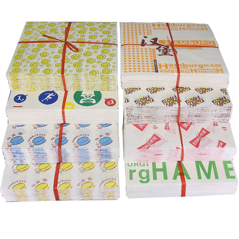 
Baking Paper Wax Paper Food Grade Wrappers For Bread Sandwich Burger Fries Oilpaper Baking Tool Cup Candy 