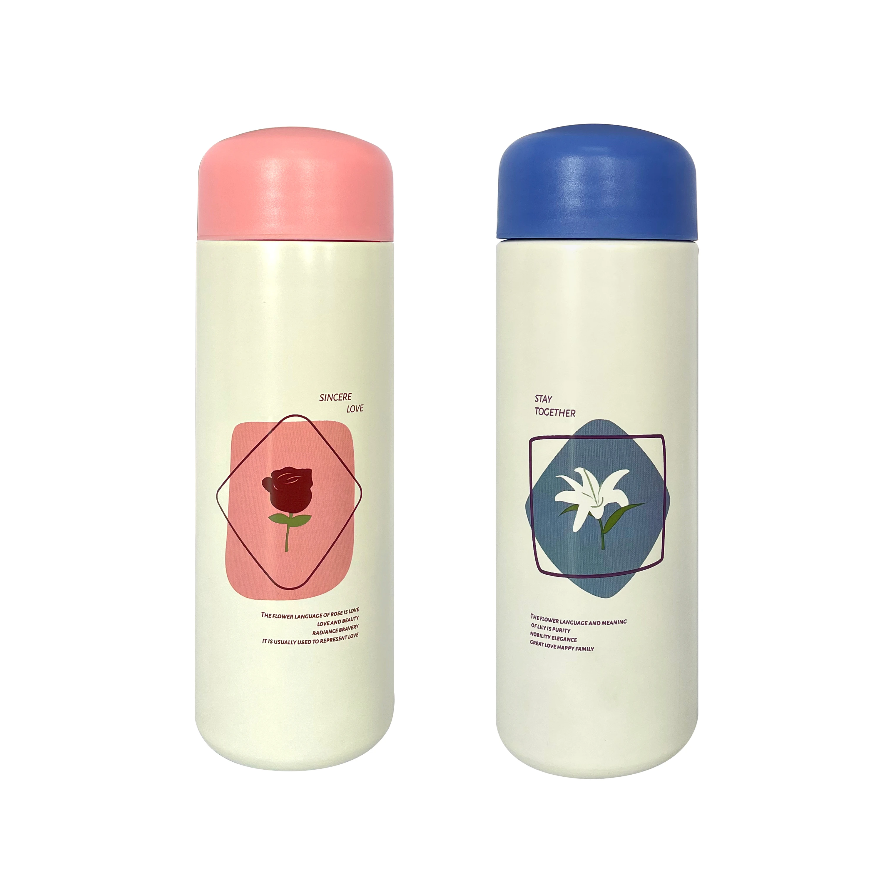 Hot Selling Cartoon Water Bottle Mini compact pocket cup 304 stainless steel water bottle