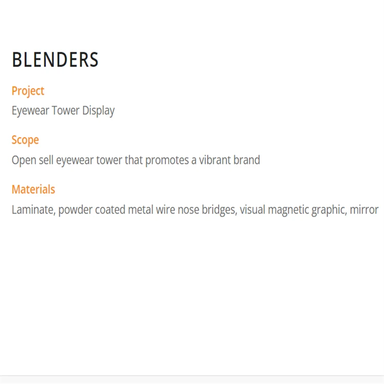 Acrylic Eyewear Glasses Display Stand Racks Window Display Eyeglass Sunglasses Showcase