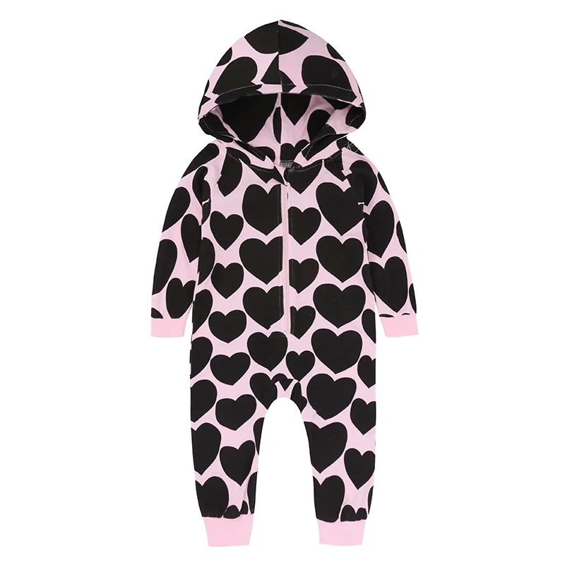 Valentine Day Kids Clothing  Newborn Long Sleeve Printed  Toddler Baby Romper Winter Jumpsuit boutique kids clothing