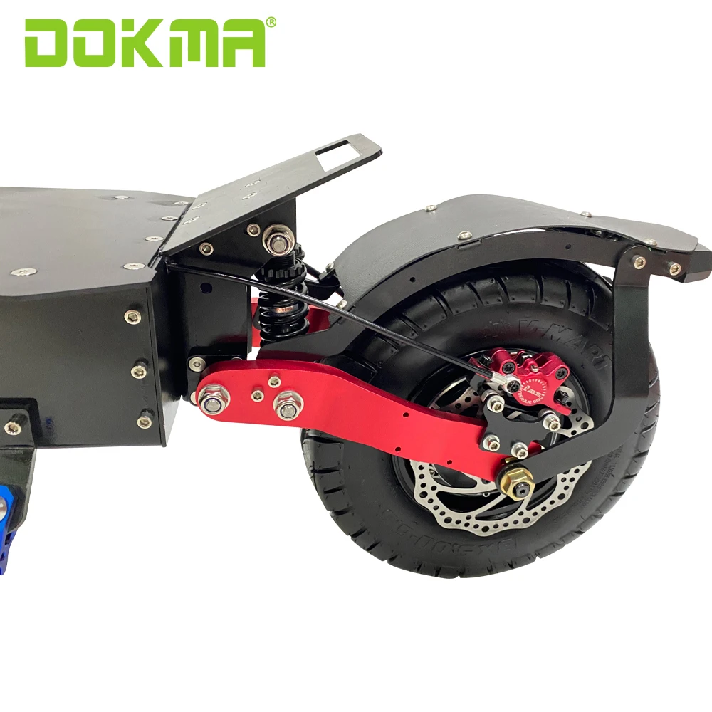DOKMA 60V 5600W folding 13inch scooter with Customizable acrylic lighting board 2021 Electric scooters
