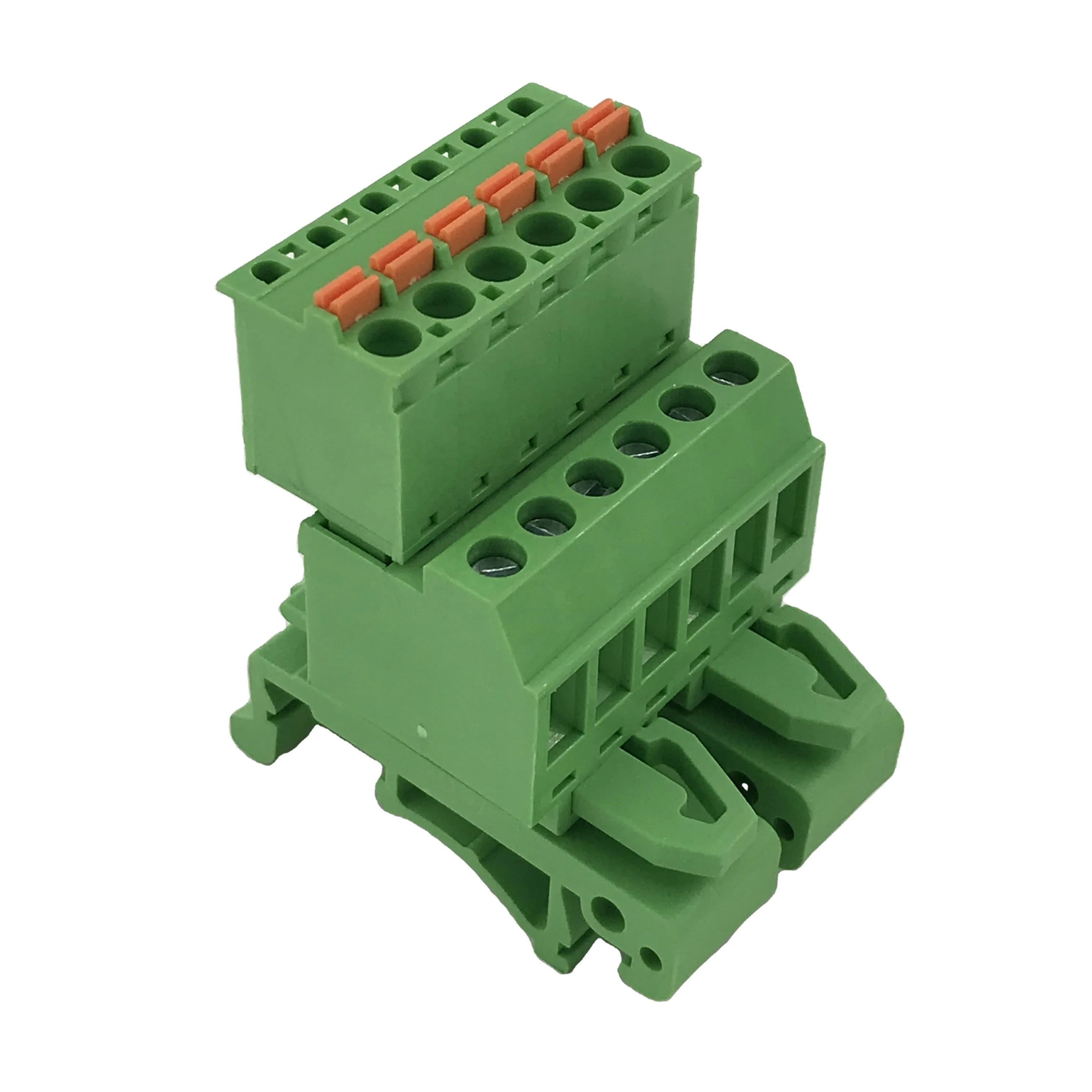 Din rail mounted terminal block XK2EDGUVK