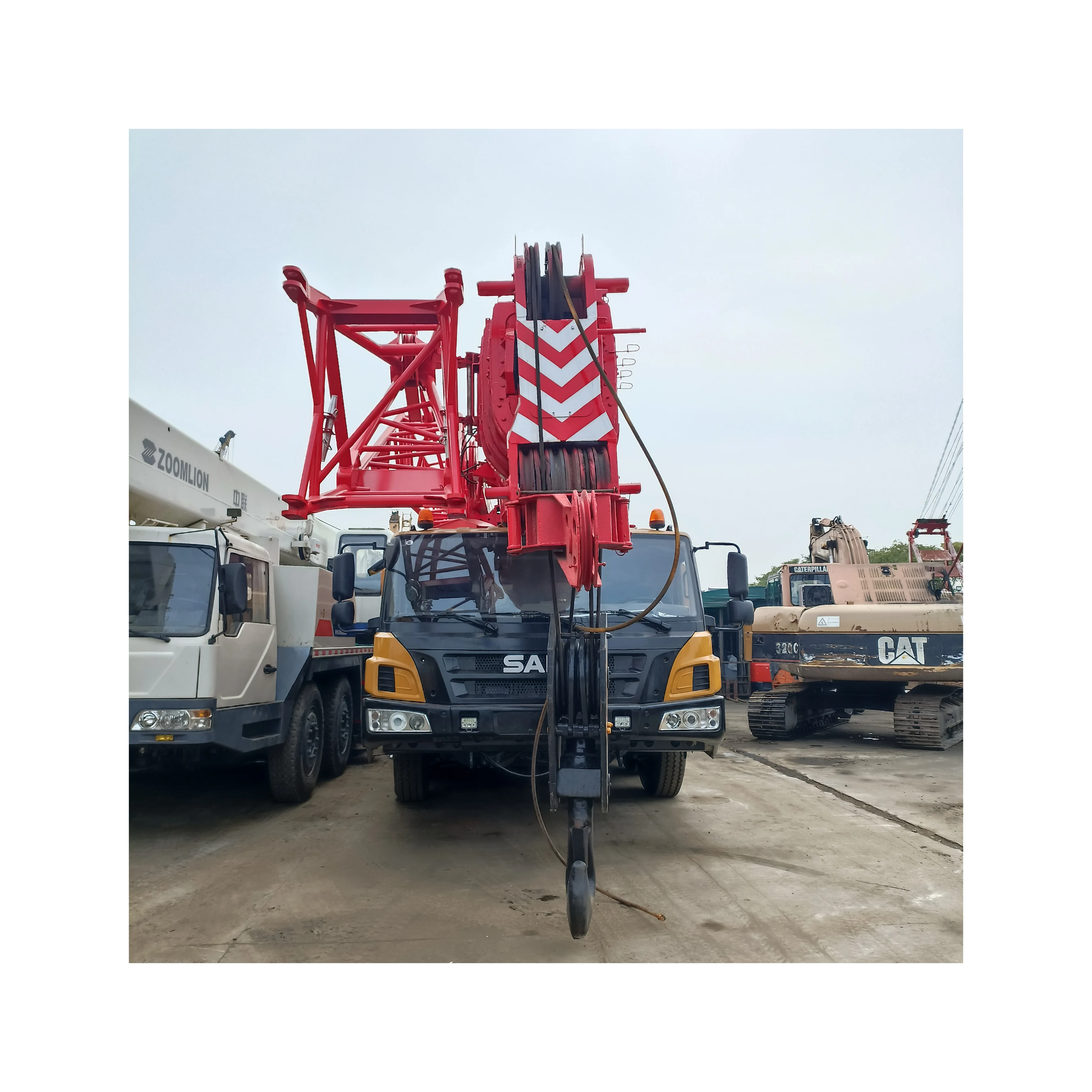 heavy construction  100ton  used  crane  Sany brand  STC1000T truck used crane at competition price