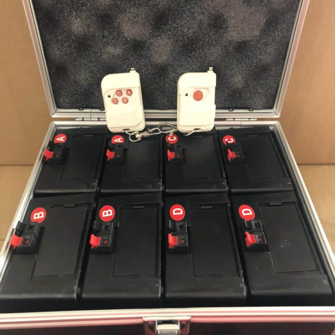 D08 Factory Remote Wireless Equipment Pyrotechnics Stage Cold Fountain Fireworks Firing System