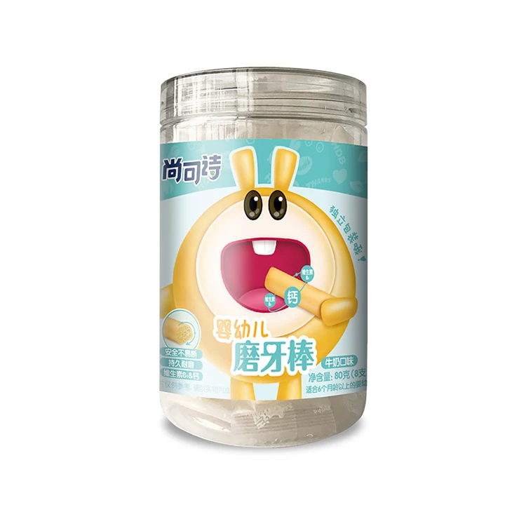
Factory direct sales teething stick biscuit for baby 
