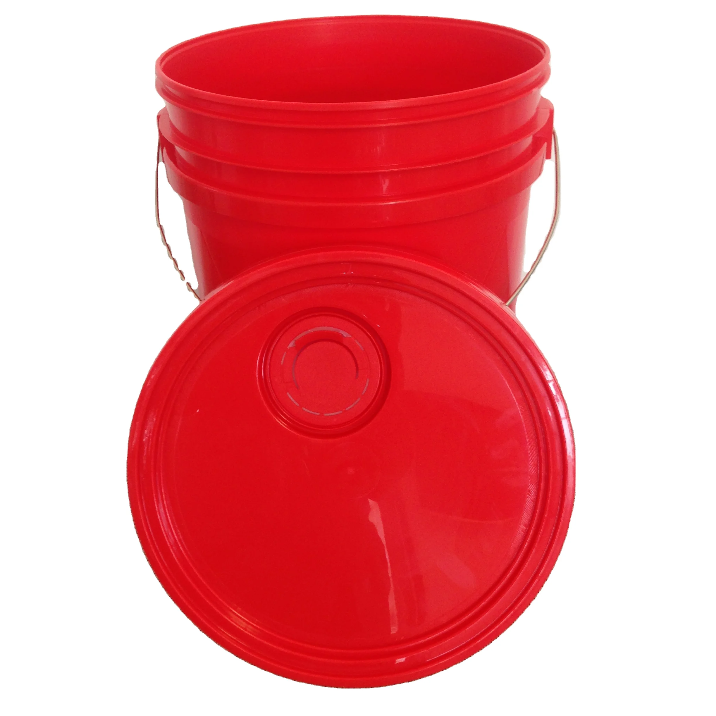 Factory Supply 14Liter Plastic Buckets with Water Proof Lid and Handle