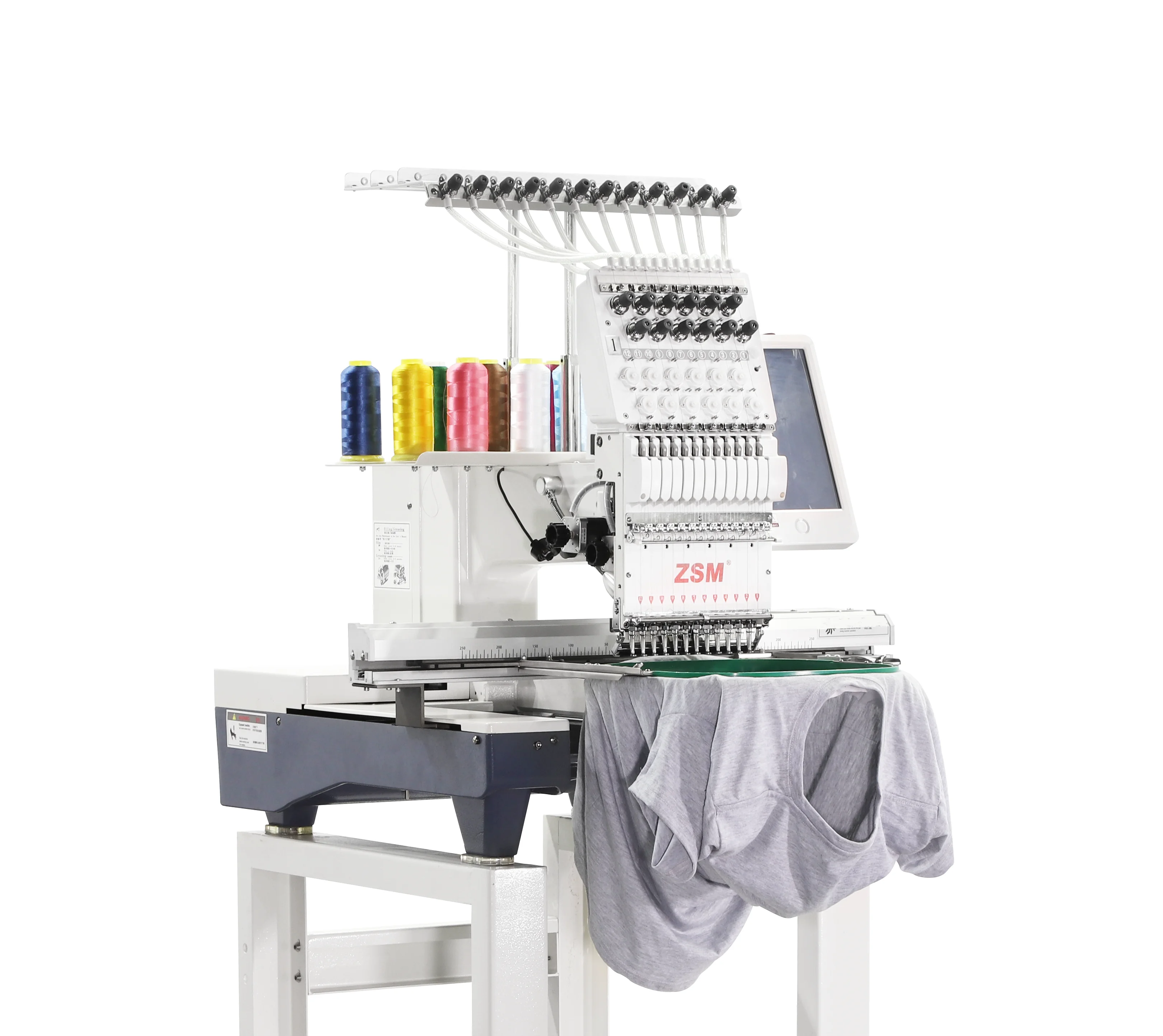 computerized embroidery machine hot sale single head embroidery machine commercial embroidery sewing machine