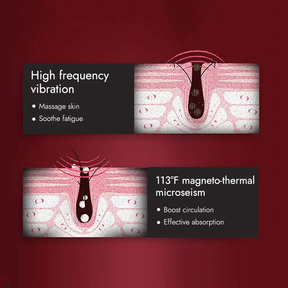 Synogal  heat compression high frequency vibration eye bag wrinkle removal jade eye massage device