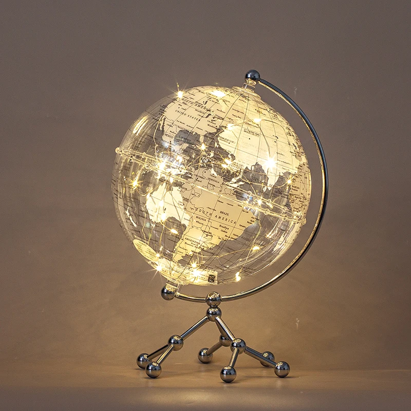 Wellfun No Power Ornaments Home Products Decor Wholesalers World Map Kid Gift Items Novelty Gifts Globe Earth Globe Decor Globe