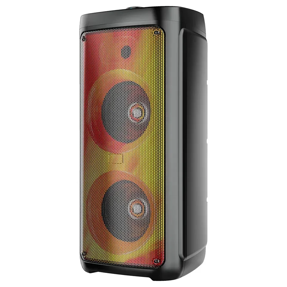 Large Outdoor Portable 8 inch DJ Heavy Bass RGB light J B L bt speaker wireless sound speaker mp3 player with microphone