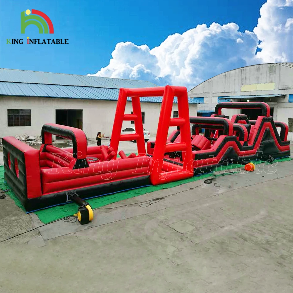 Boot Camp Giant Inflatable Obstacle Course Commercial For Hire
