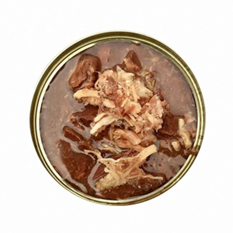 Oem влажный питомец красный тунец консервированный заказной ароматизатор мокрый кошачий корм для кошки