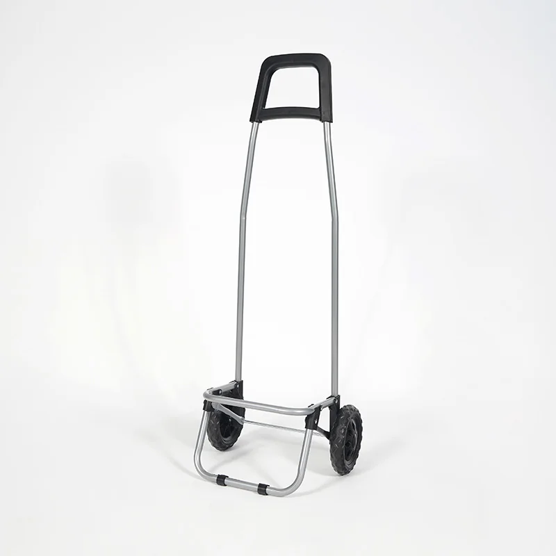 Custom Trolly dolly foldable shopping cart 600D oxford and removable bag lightweight shopping trolley bag