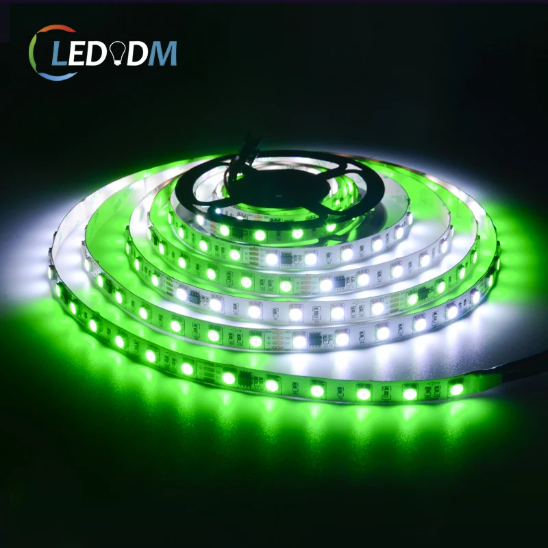 Прочная светодиодная Пиксельная полоса externl smd5050 rgb IC TM1934 60 светодиодов/м 12 В/24 В