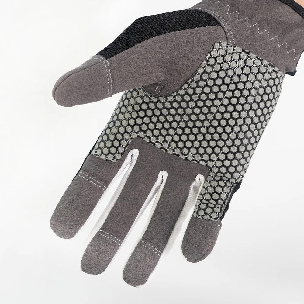 Factory Direct Sales Non-Slip Super Stretch Full Finger Fishing Gloves Anti-Cut Fish Handling Gloves