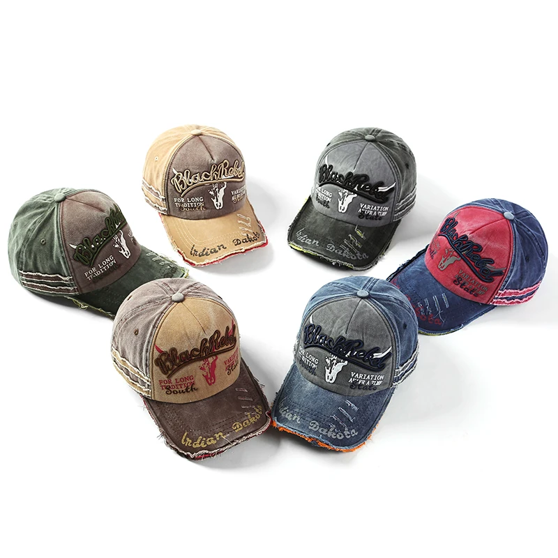 Wholesale Cheap Outdoor Custom Sport Cotton Snapback Hats 6-Panel Baseball Trucker Cap