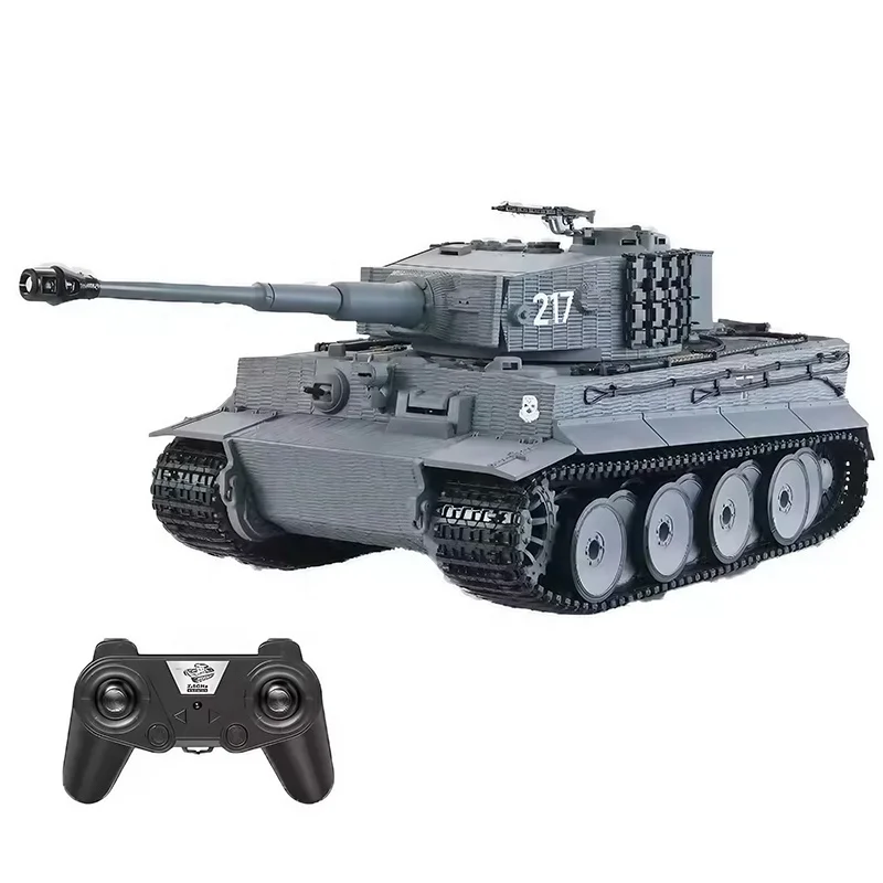 1/24 Scale Taigen RC Battle Tank Tiger I Remote Control I/R Infrared Combat Military Tanks Mini Cars Vehicle Model RC Toys