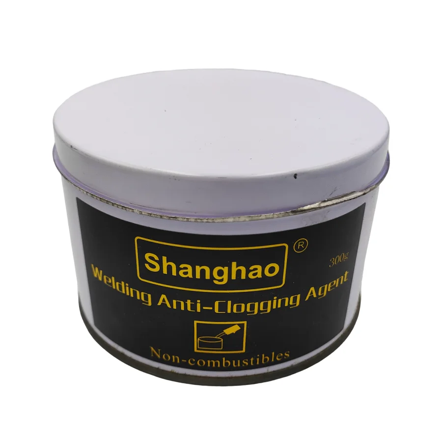 Shanghao High Quality Welding Accessories Non-Combustibles 300G Welding Anti Clogging Agent