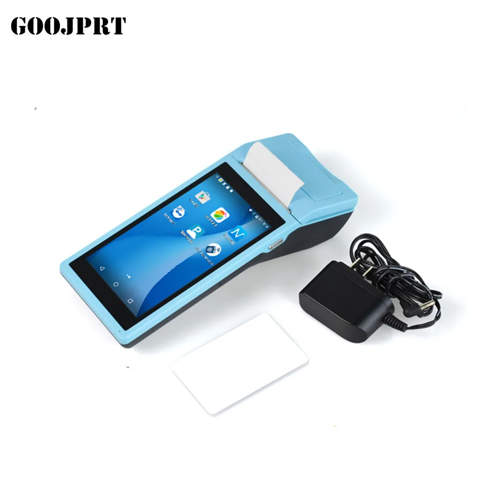 Barcode Scanner Mobile Touch POS System Terminal PDA Wireless Wifi Thermal Printer