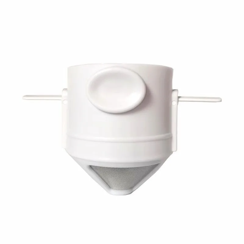 2023 Amazon Hot Sales Household Paperless Portable Stainless Steel Coffee Filter with Stand Holder Cherub Coffee Dripper DIY