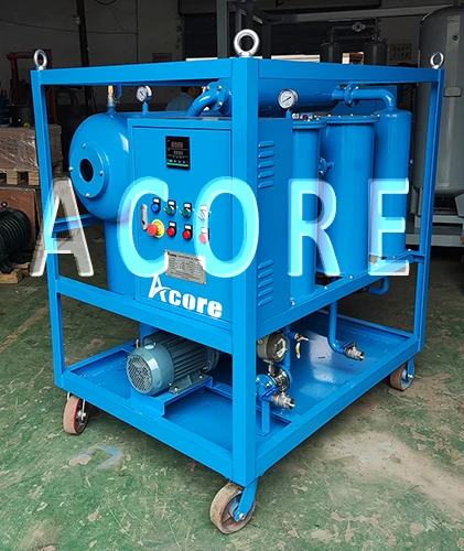 High Quality Transformer Oil Processing Systems High Efficient Disposal Uni Purifier Filter Easy Moving Dehydration Equipment