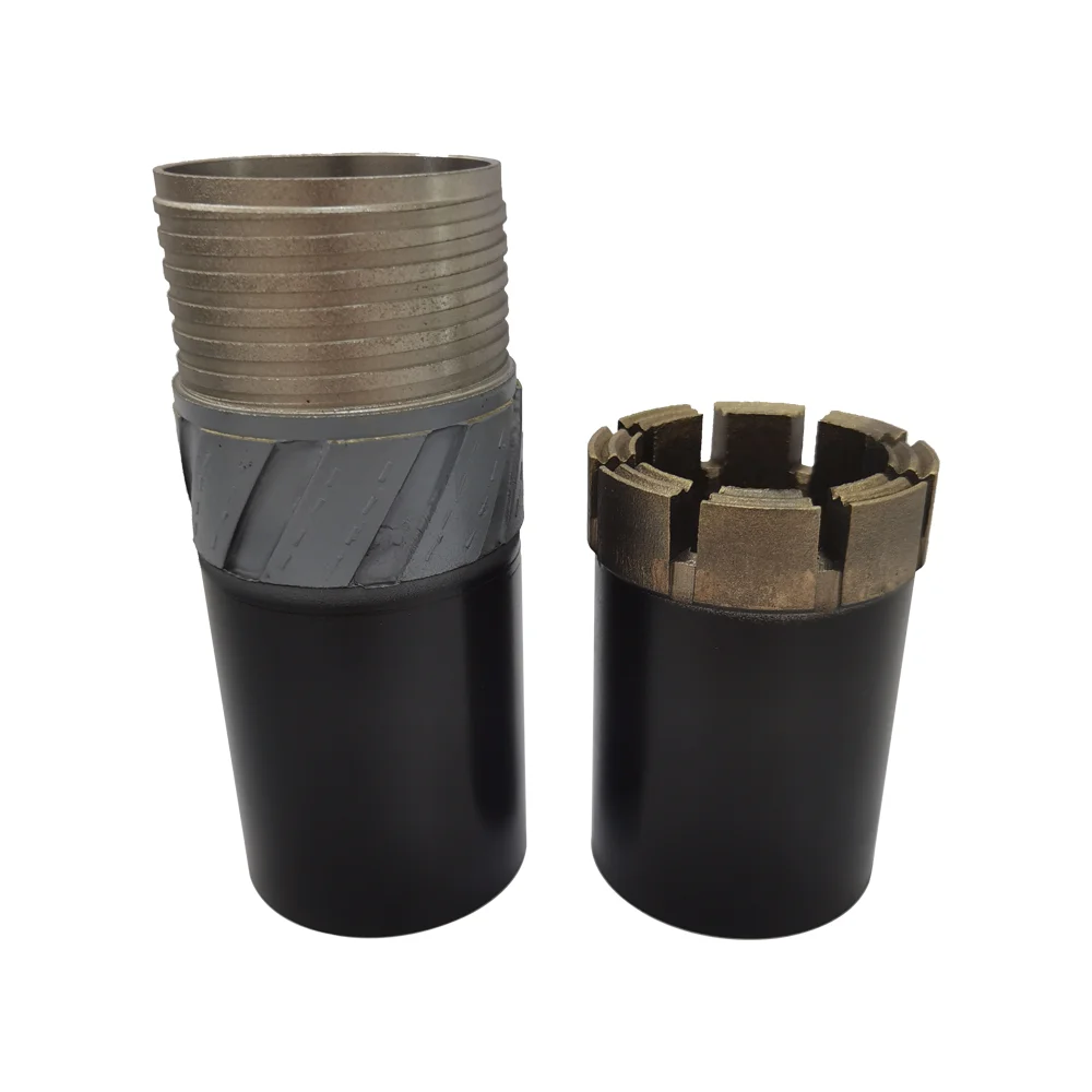 complex formation 15mm NTW NTW+2 77 impregnated diamond core bit exploration rock drilling