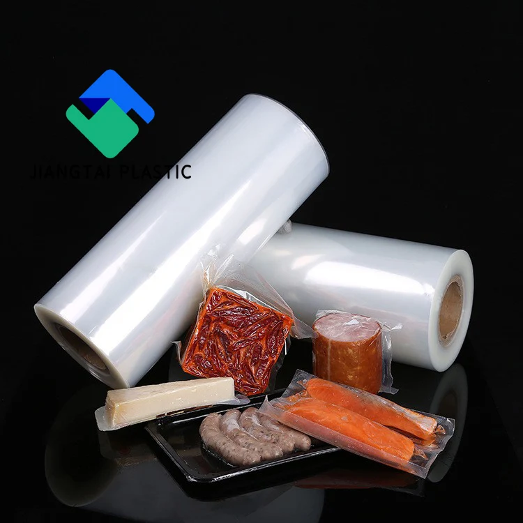 Jiangtai Food Grade  meat plastic packaging material pouch sheets PA/PE casting nylon cheese thermoforming film