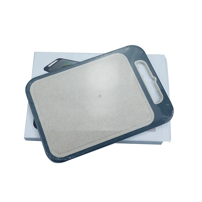 Лидер продаж двухсторонние пластиковые разделочные доски из нержавеющей стали фирменный логотип на заказ