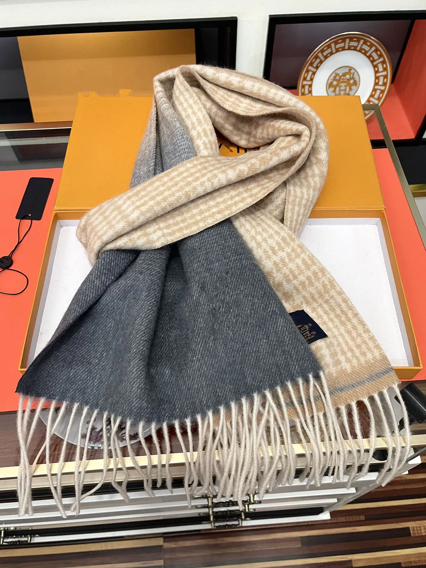 summer fashion scarf knitting pattern cashmere women winter designer scarves for lady