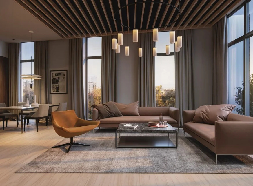Роскошная мебель для отеля, квартиры, алюминиевая рама, натуральная кожа, мебель для отеля Дубай