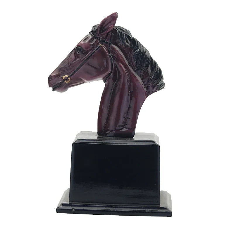 Customized Metal Trophy for Resin Trophy in American Horse Racing