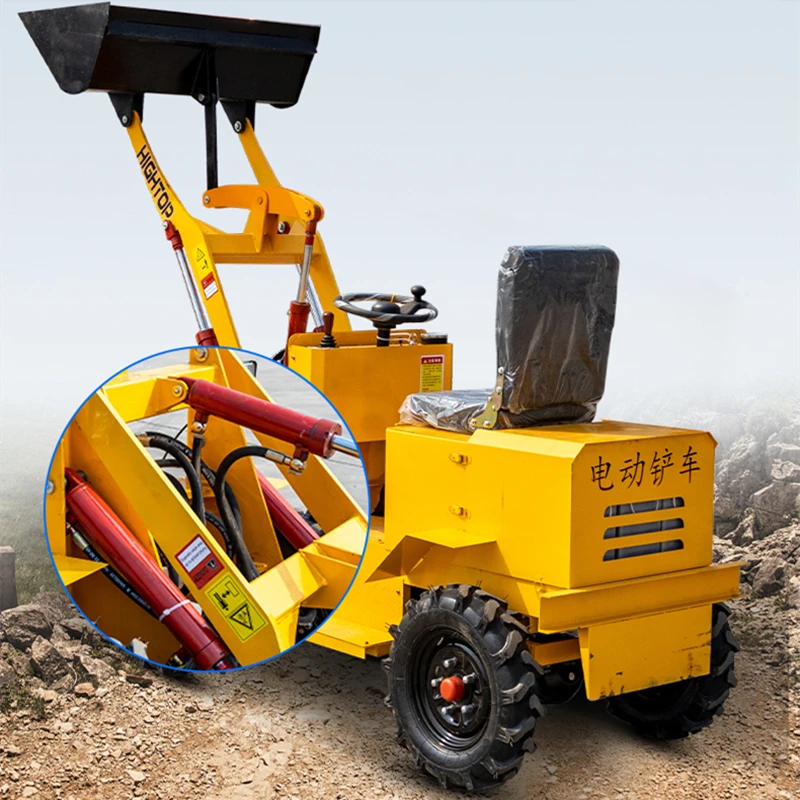 Electric Loader Multi Function Small Electric Loader Hydraulic Lifting Arm 500kg 600kg Factory Direct Sale