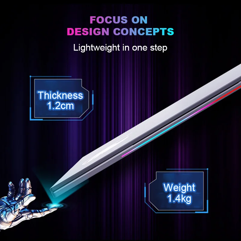 AIWO Oem Accept Laptop Gamer Core I7 9750 Computer Laptop Camera 2MP Gaming Notebook 4000 Mah Battery