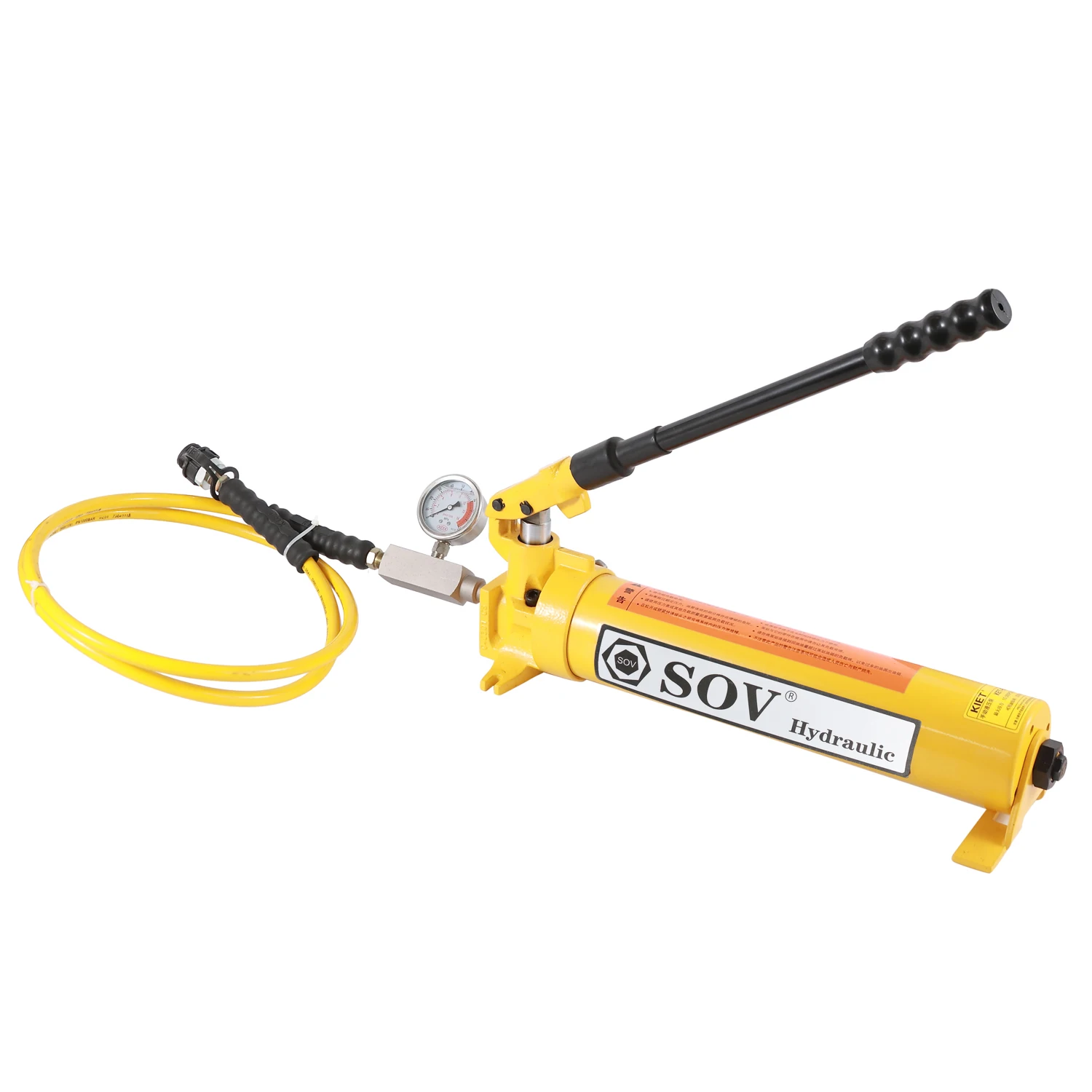 Portable steel single action  2  speed 700Bar  hydraulic hand pump