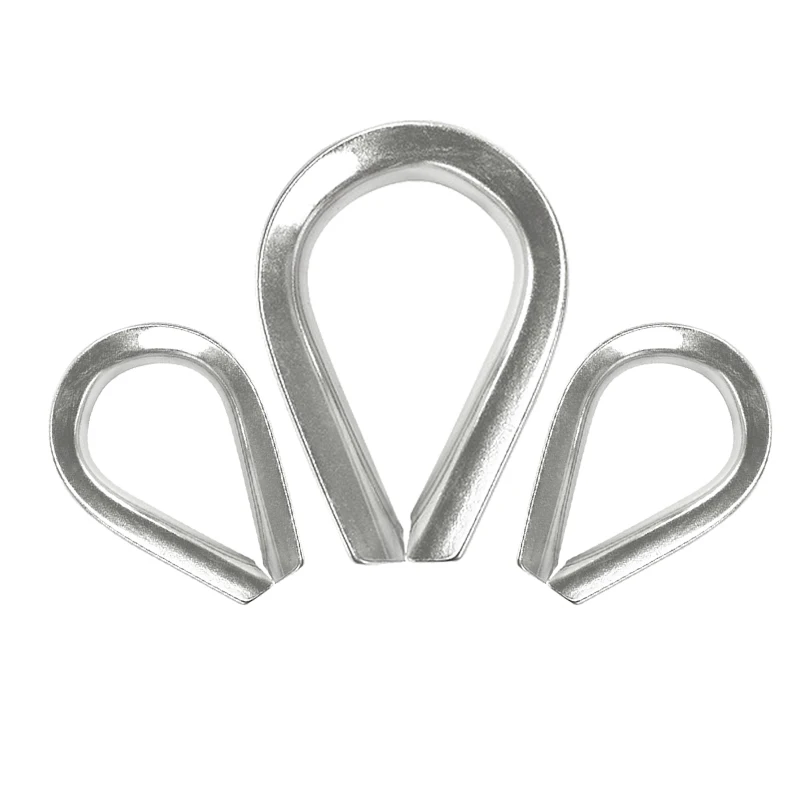 stainless steel 304 316 wire rope thimble