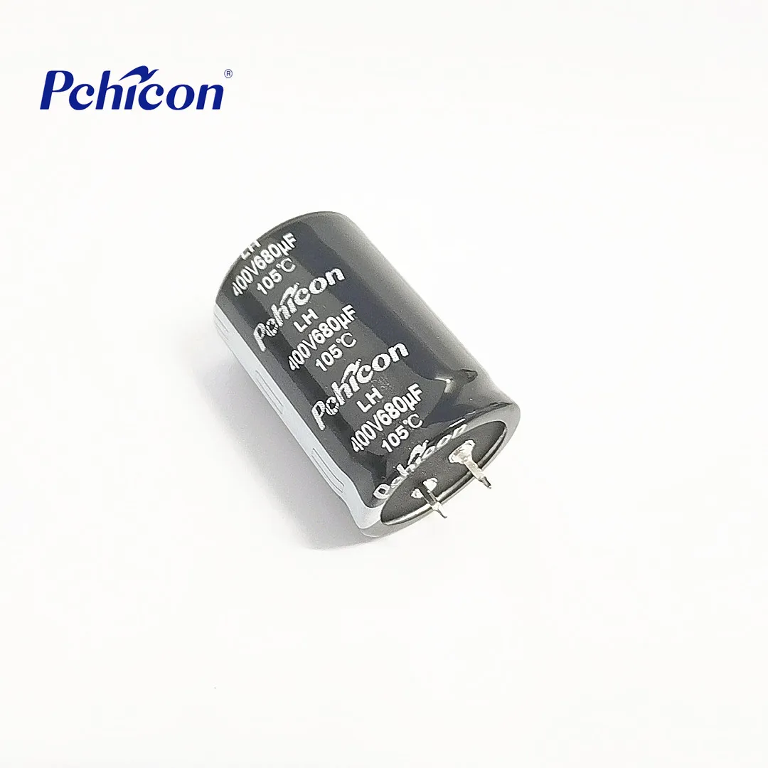 Конденсаторы высокого напряжения Pchicon 680 мкФ 400v 35*50 LH конденсаторы большого размера электролитический