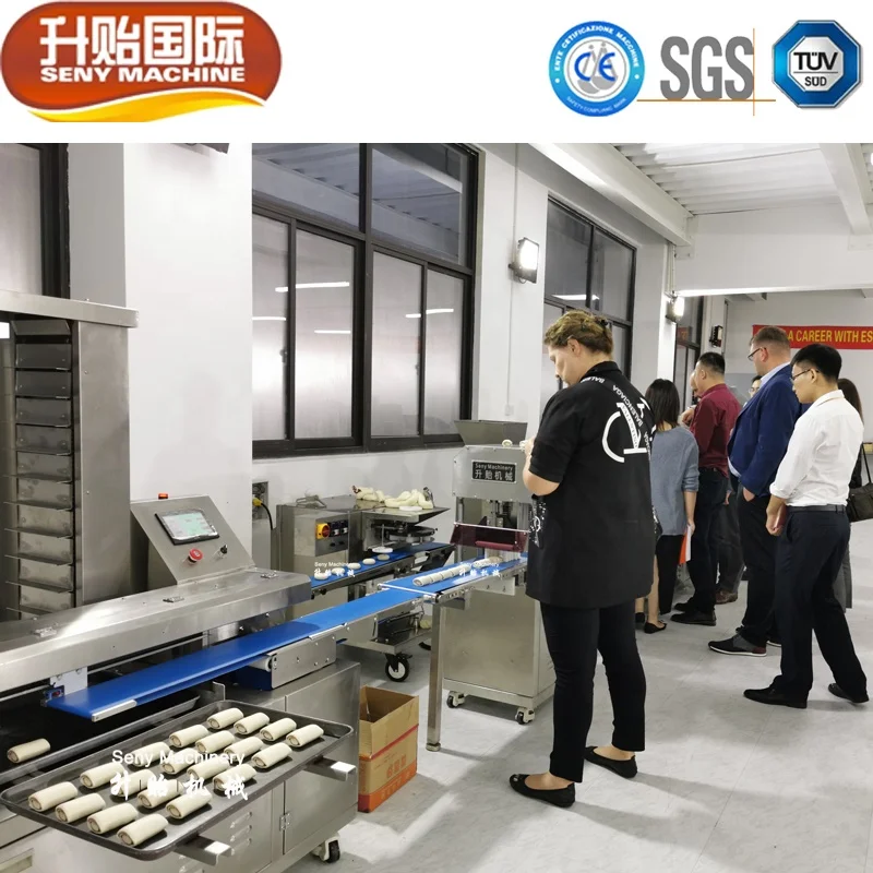 
Chinese Automatic Commercial French Bread Baggutte Toast Machine Production Line From Seny Machinery 