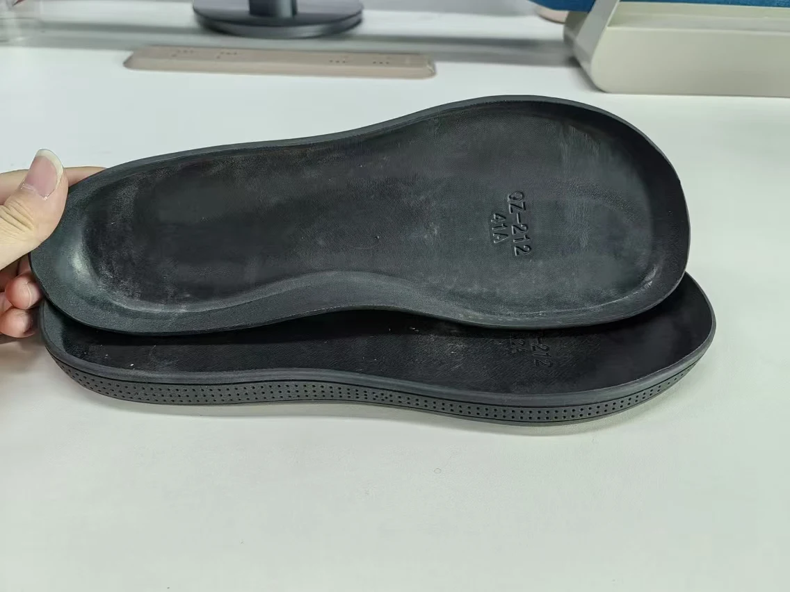 Custom Mens Minimalist Wide Feet Zero Drop Shoe Sole Sneaker Outsole Lightweight Anti-Slip Walking Barefoot Sole For Shoe Making