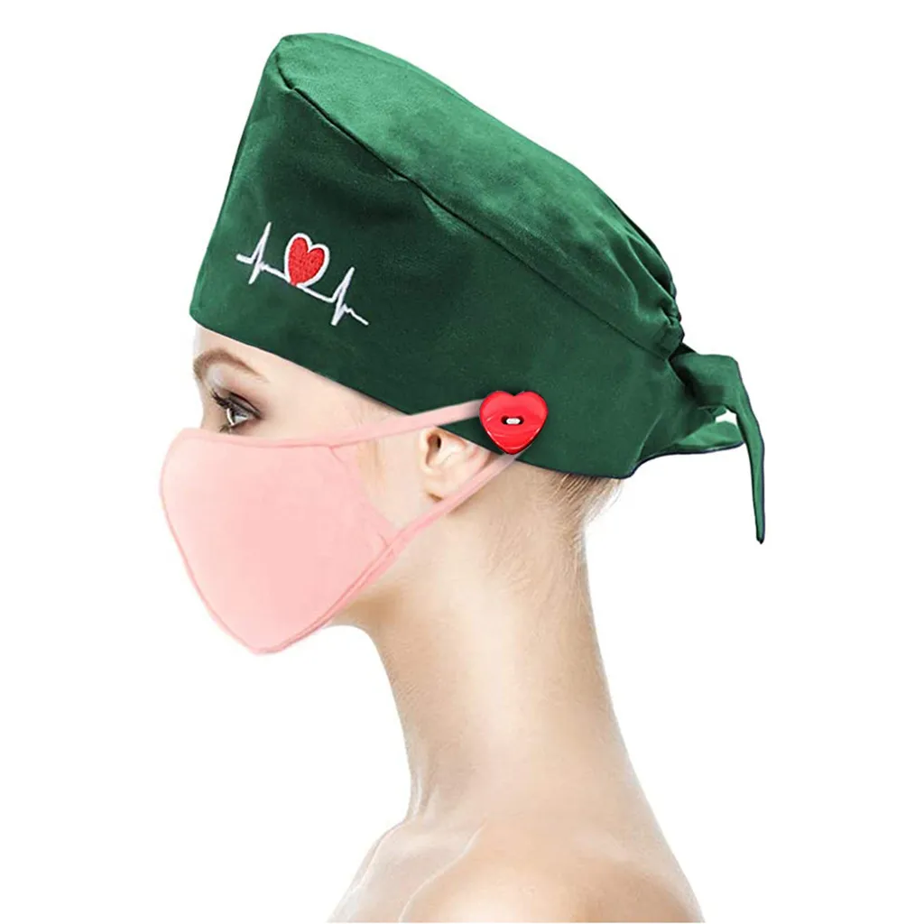 Custom Nursing Items Nurse Hat Blank Printed Adjustable Cotton Hat