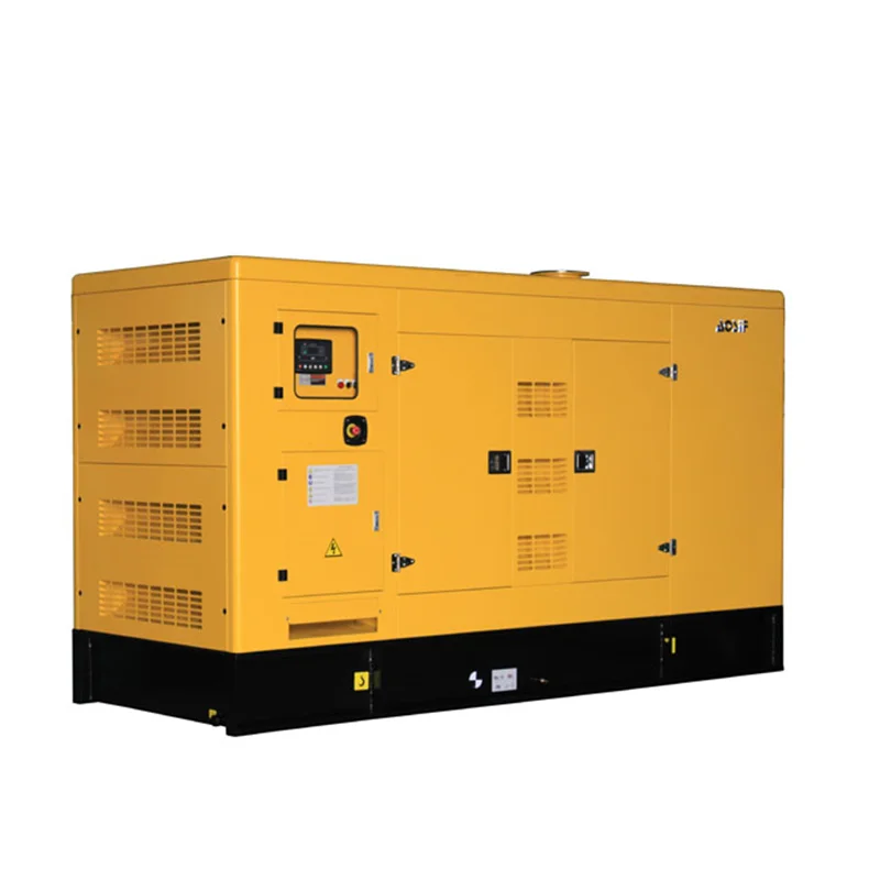 Soundproof 50kw Diesel Generator Set Brand New Engine 63kva Phase 3 Commercial Use
