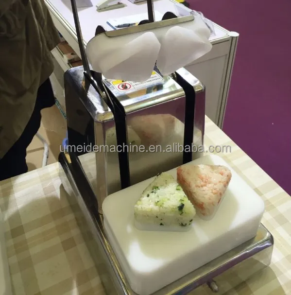 Commercial triangle sushi  rice ball food press forming  machine