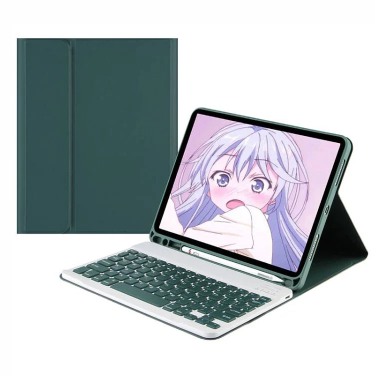 Silicone Stand Cover Colorful Keyboard Case For iPad Pro 11 2020/2018/2021 Air 4 10.9 universal tablet case