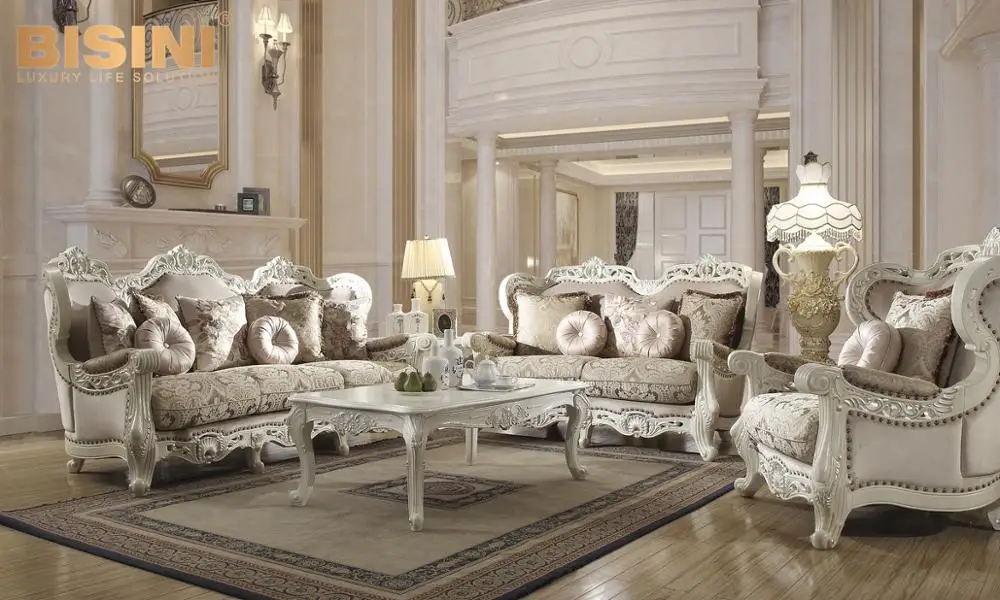 American Style Luxury Classic Living Room Royal Furniture Sofa set