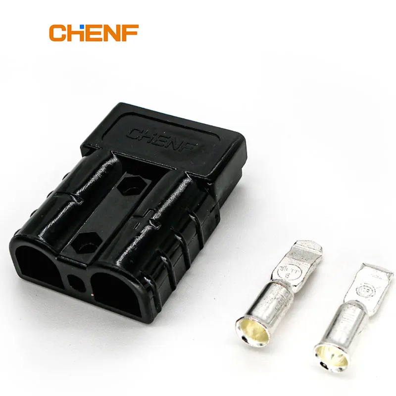 chenf 50a 75a 120a 175a 350a 2 pin Electrical Wire Connector Solar Electric Power 2 pin way car waterproof Auto Connectors