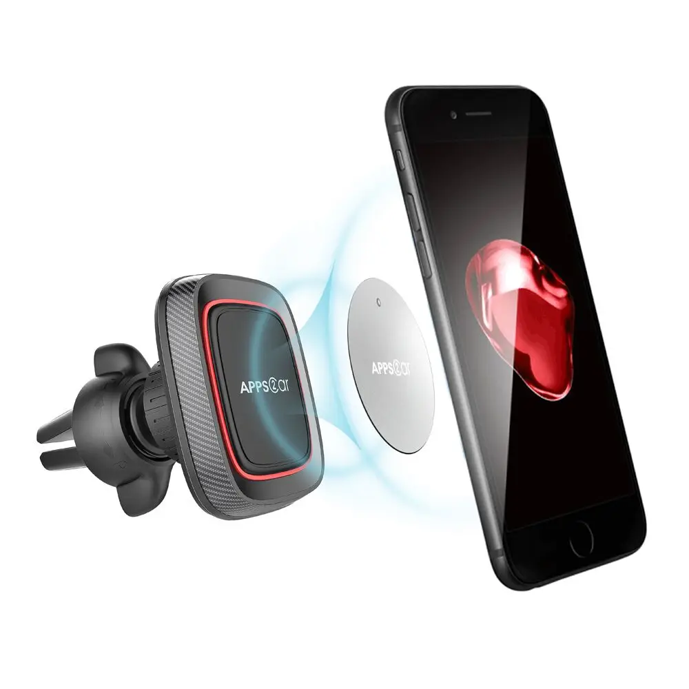 Wholesale mini air vent smartphone mobile magnet car mount magnetic car phone holder
