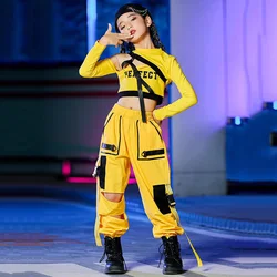 wholesale jazz street dance clothes suit girls hip hop clothing