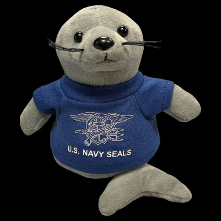 Custom fat cute seal plush sea animal plush seal toy for baby
