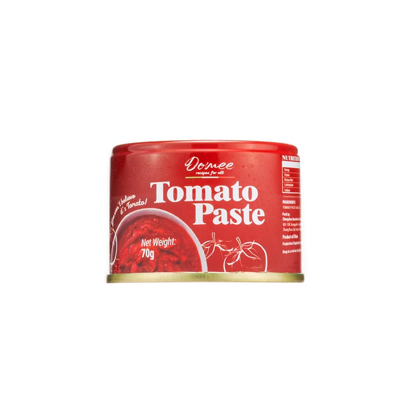 Good Quality Tomato Popular Puree tomato 28-30% Brix Ready to Eat Canned Tomato Paste
