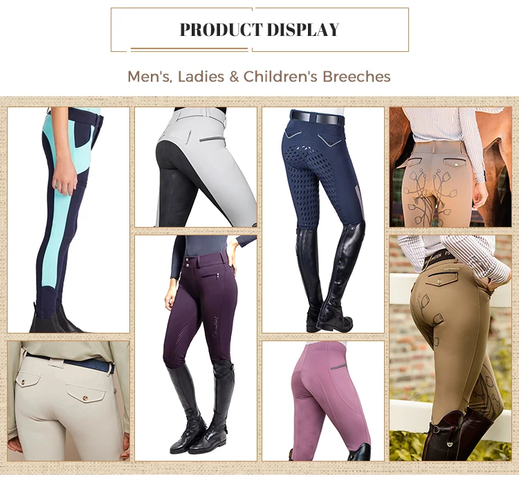 Manufacturer Horse Riding Pants Breeches Ladies Jeans Horse Riding Breeches Horseback Riding Clothing For Women