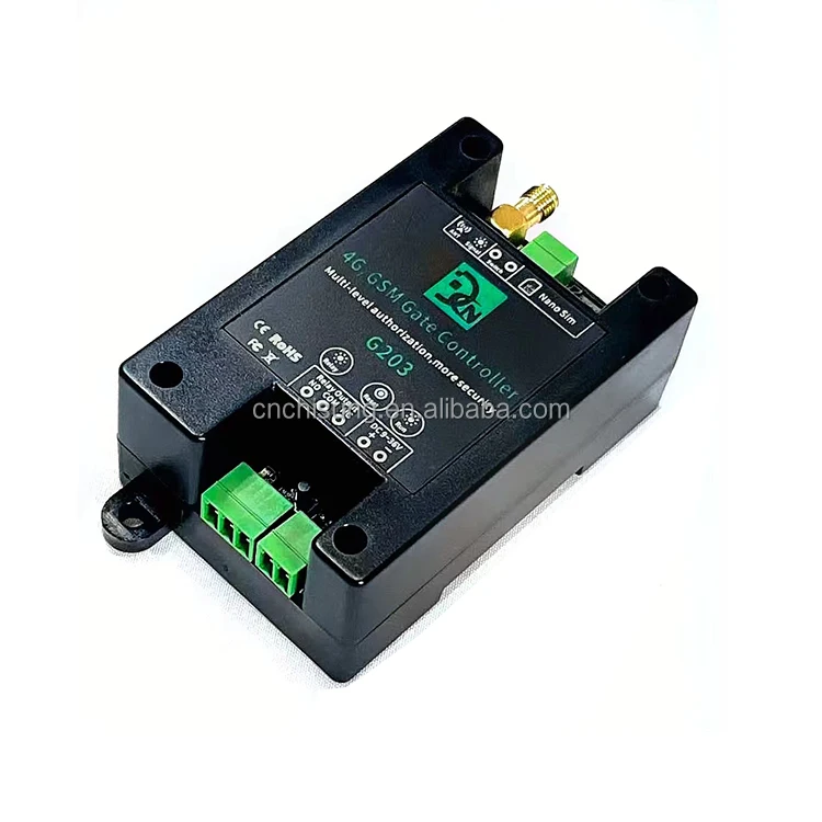 GSM Relay Switch G203 2G Version Free Call Access Control By Phone SMS Alert Support App Control